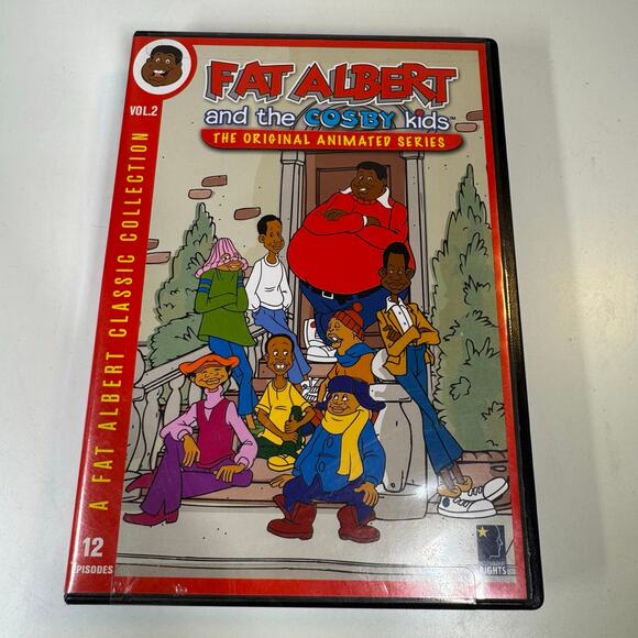 Fat Albert and the Cosby Kids Vol 2 DVD 3 Discs w/ Bonus CD New 12 Cartoons 70's - Picture 1 of 6